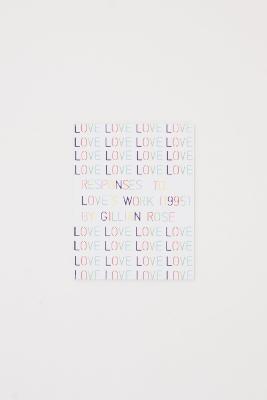 Responses to Love's Work (1995) by Gillian Rose - cover