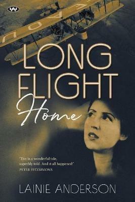 Long Flight Home - Lainie Anderson - cover