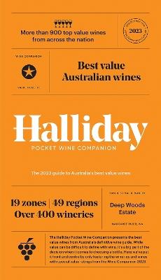 Halliday Pocket Wine Companion 2023: The 2023 Guide to Australia's Best Value Wines - James Halliday - cover