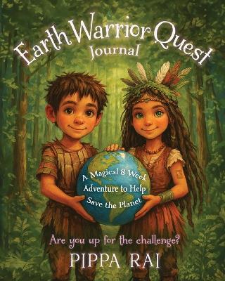 Earth Warrior Quest Journal: A Magical 8 Week Adventure to Help Save the Planet - Pippa Rai - cover