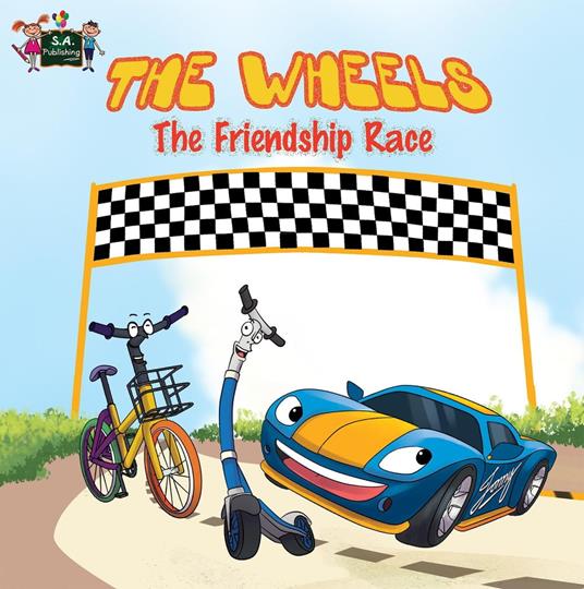 The Wheels The Friendship Race - KidKiddos Books,Inna Nusinsky - ebook