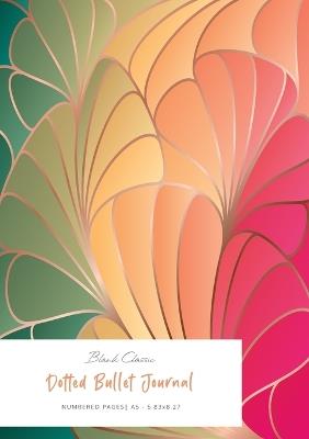 Dotted Bullet Journal: Medium A5 - 5.83X8.27 (Stained Glass Bouquet) - Blank Classic - cover