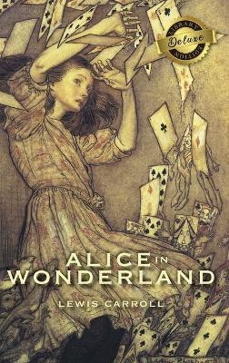 Alice in Wonderland (Deluxe Library Edition) (Illustrated) - Lewis Carroll - cover