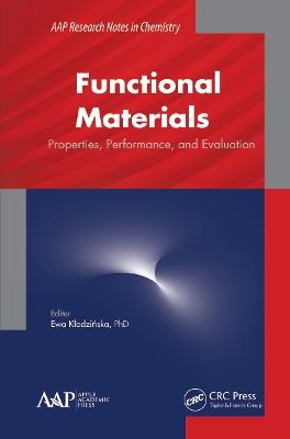 Functional Materials: Properties, Performance and Evaluation - cover