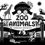 I See Zoo Animals: A Newborn Black & White Baby Book (High-Contrast Design & Patterns) (Panda, Koala, Sloth, Monkey, Kangaroo, Giraffe, Elephant, Lion, Tiger, Chameleon, Shark, Dolphin, Turtle, Penguin, Polar Bear, and More!) (Engage Early Readers: Children's Learning Books)