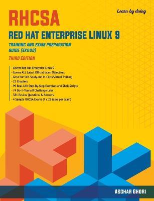 RHCSA Red Hat Enterprise Linux 9: Training and Exam Preparation Guide (EX200), Third Edition - Asghar Ghori - cover