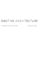 Emotive Architecture - Keenan Ngo - cover