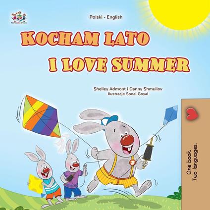 Kocham lato I Love Summer - Shelley Admont,KidKiddos Books,Danny Shmuilov - ebook