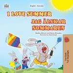 I Love Summer Jag Älskar Sommaren