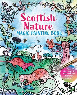Magic Painting Book: Scottish Nature - cover