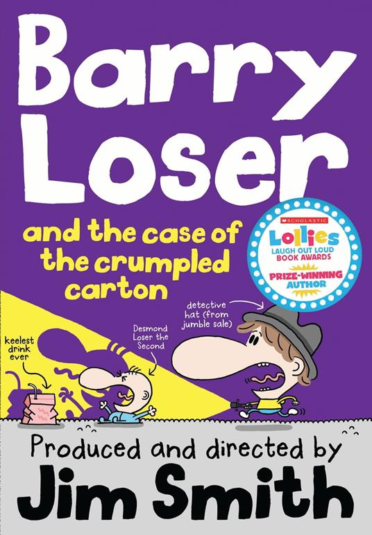 Barry Loser and the Case of the Crumpled Carton - Jim Smith - ebook