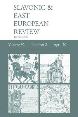 Slavonic & East European Review (92: 2) April 2014 - cover
