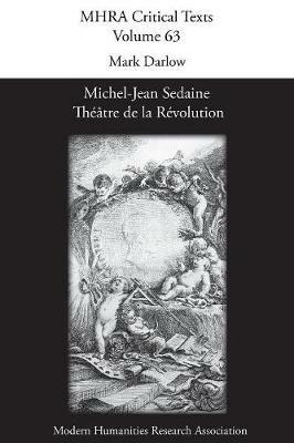 Michel-Jean Sedaine: Theatre de la Revolution - cover