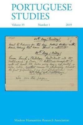 Portuguese Studies 35: 1 (2019) - cover