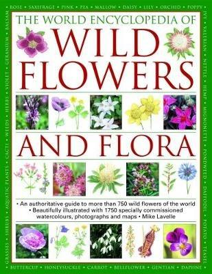 Wild Flowers & Flora, The World Encyclopedia of: An authoritative guide to more than 750 wild flowers of the world, beautifully illustrated with more than 1750 specially commissioned watercolours, photographs and maps - Michael Lavelle - cover