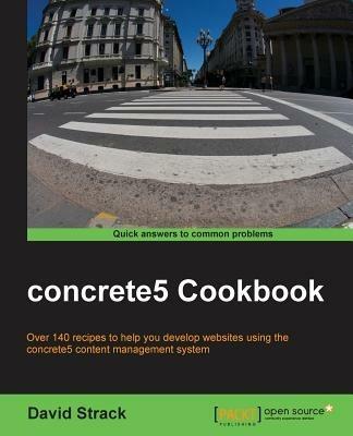 concrete5 Cookbook - David Strack - cover