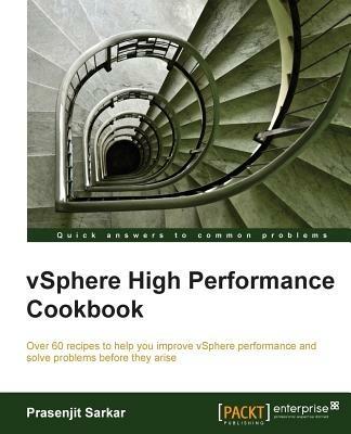 vSphere High Performance Cookbook - Prasenjit Sarkar - cover