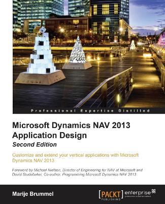 Microsoft Dynamics NAV 2013 Application Design - Mark Brummel - cover