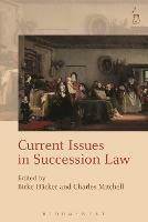 Current Issues in Succession Law - cover