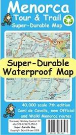 Menorca Tour and Trail Super Durable Map (7th edition)