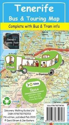 Tenerife Bus & Touring Map - Jan Kostura - cover