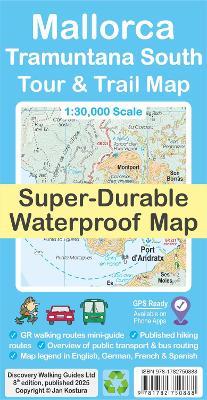 Mallorca - Tramuntana South Tour & Trail Map - Jan Kostura - cover