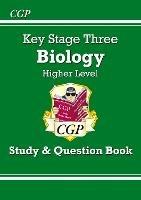 KS3 Biology Study & Question Book - Higher - CGP Books - cover