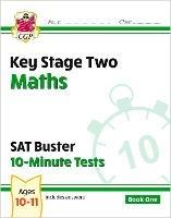 KS2 Maths SAT Buster 10-Minute Tests - Book 1 (for the 2024 tests) - CGP Books - cover