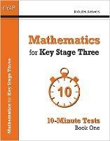 Mathematics for KS3: 10-Minute Tests - Book 1 (including Answers) - CGP Books - cover