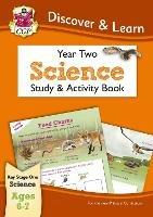 KS1 Science Year 2 Discover & Learn: Study & Activity Book - CGP Books - cover