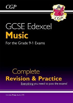GCSE Music Edexcel Complete Revision & Practice (with Audio & Online Edition) - CGP Books - cover