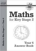 KS2 Maths Answers for Year 4 Textbook - CGP Books - cover