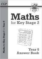 KS2 Maths Answers for Year 6 Textbook - CGP Books - cover