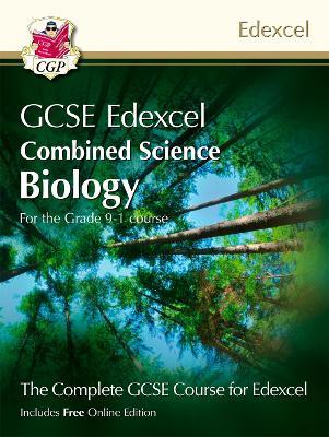 GCSE Combined Science for Edexcel Biology Student Book (with Online Edition) - CGP Books - cover