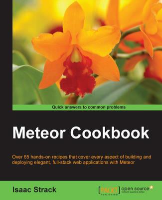 Meteor Cookbook - Isaac Strack - cover