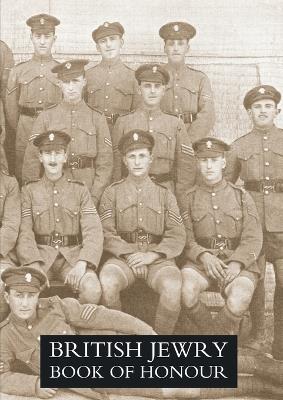 BRITISH JEWRY BOOK OF HONOUR 1914-1918 Volume Two - Michael Adler - cover