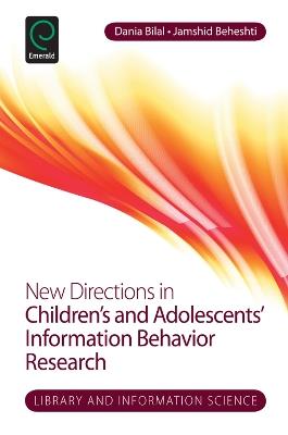 New Directions in Children's and Adolescents' Information Behavior Research - cover