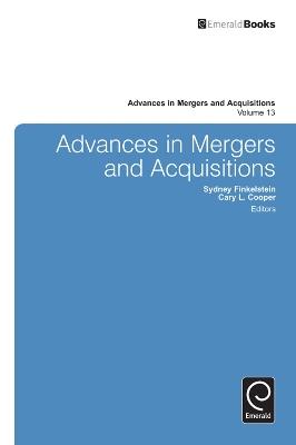 Advances in Mergers and Acquisitions - cover