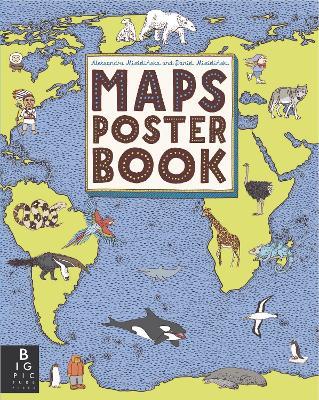 Maps Poster Book - Aleksandra and Daniel Mizielinski - cover