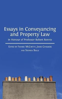 Essays in Conveyancing and Property Law in Honour of Professor Robert Rennie - cover