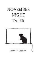 November Night Tales - Henry C Mercer - cover