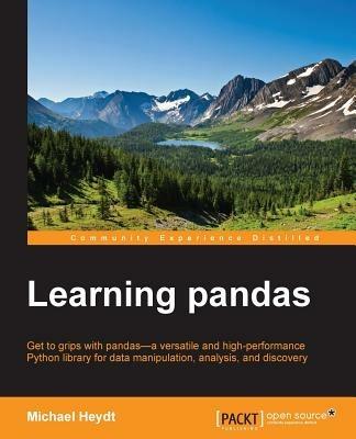 Learning pandas - Michael Heydt - cover