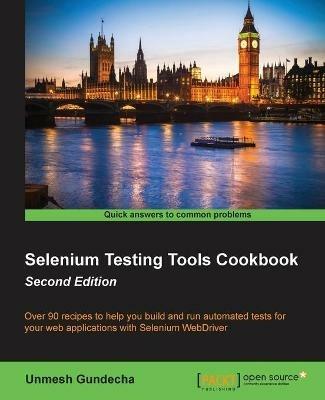 Selenium Testing Tools Cookbook - - Unmesh Gundecha - cover