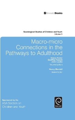 Macro-Micro Connections in the Pathways to Adulthood - cover