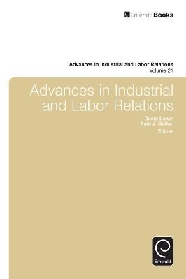 Advances in Industrial and Labor Relations - cover