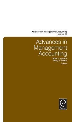 Advances in Management Accounting - cover