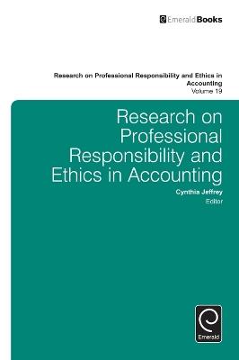 Research on Professional Responsibility and Ethics in Accounting - cover