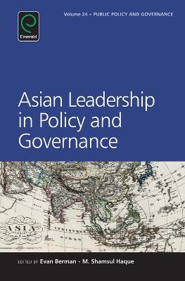 Asian Leadership in Policy and Governance - cover