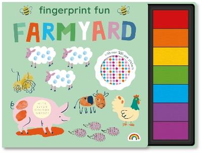Fingerprint Fun - Farmyard - Philip Dauncey - cover