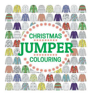Christmas Jumper Colouring - GMC Publications - cover
